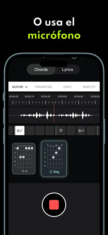 Guitar Tuner & Tabs- Tuner Pro screenshot 6 of 7
