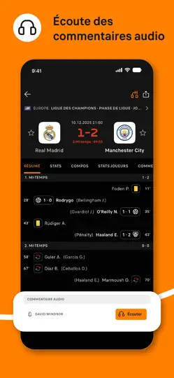 Capture d'écran de Soccerway: Résultats De Foot sur iPhone 3