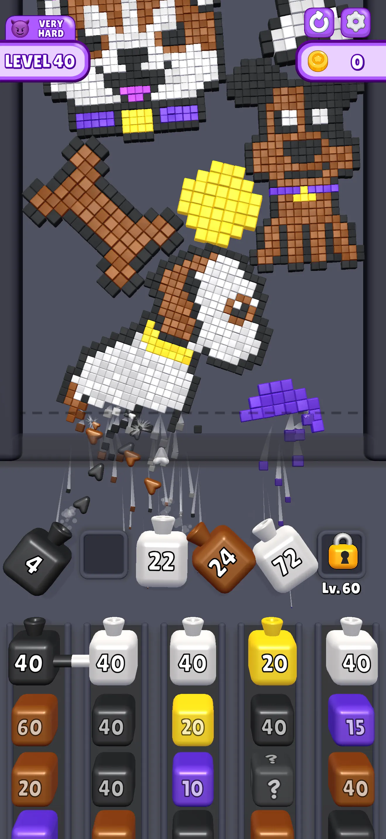 #5. Pixel Blast Jam (iOS) Bởi: Bahadir Yerdelen