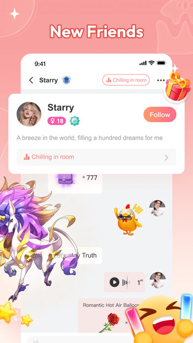 Whis-Chat, Party & Game Screenshot