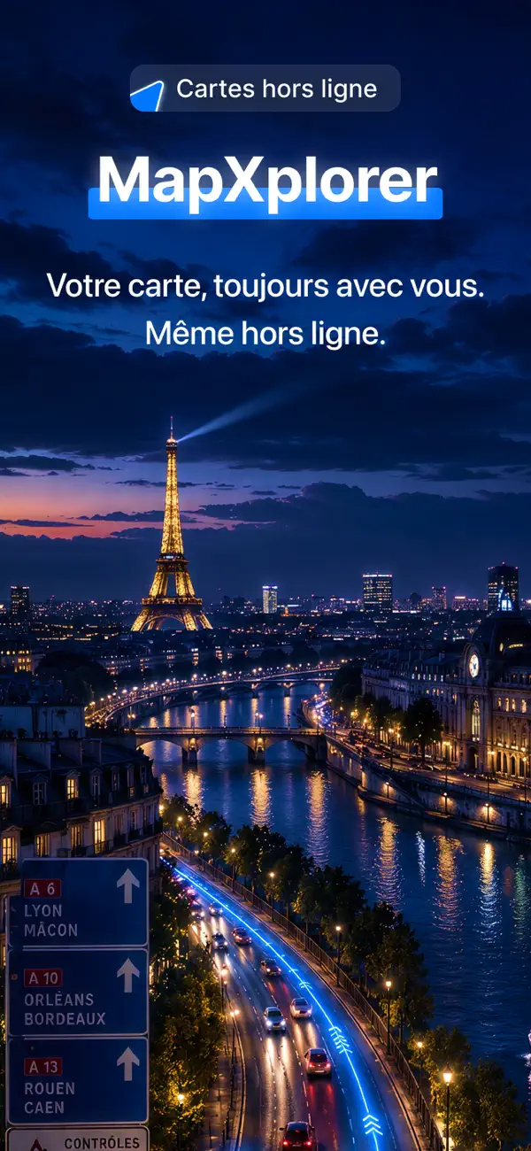 Screenshot #1 pour MapXplorer : GPS & Cartes