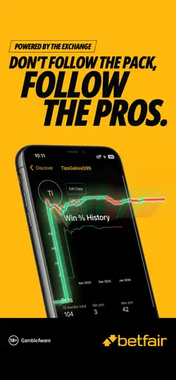Captura de pantalla de Betfair Tipster en iPhone 3