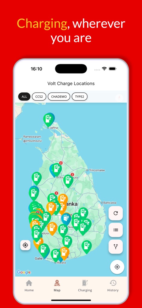 Volt Charge Sri Lanka - Business App | MWM