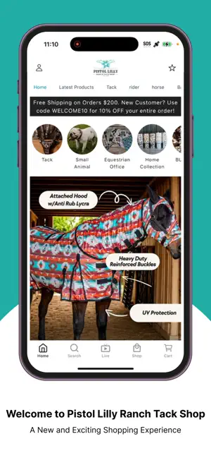 Pistol Lilly Ranch Tack Shop screenshot 1