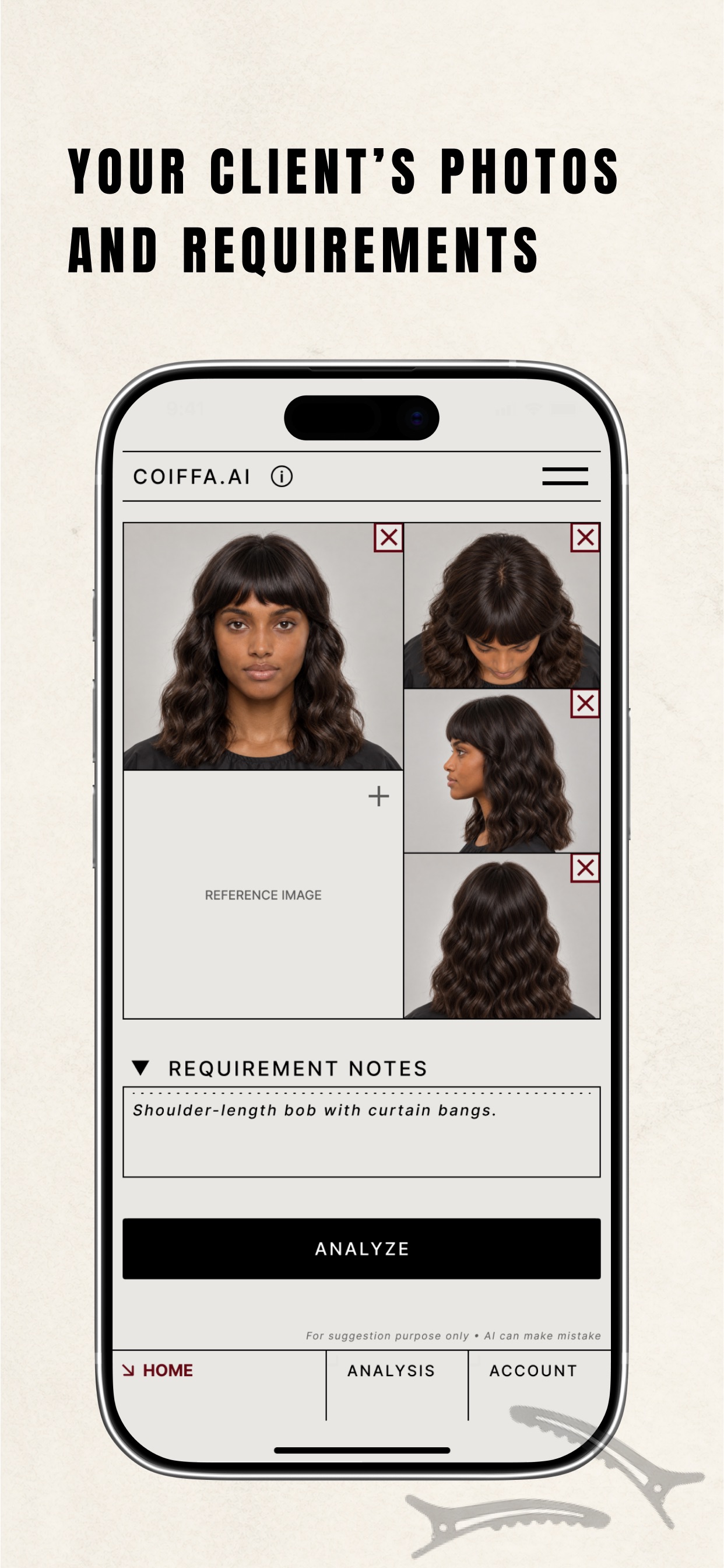 Screenshot 2 of Coiffa: AI Stylist Assistant