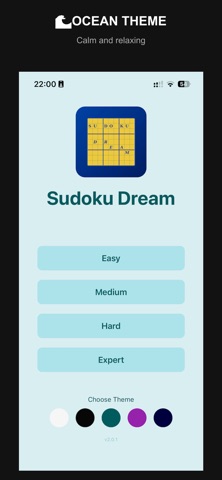 Sudoku dream screenshot