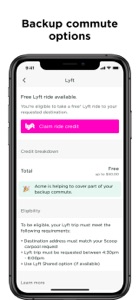 Scoop - Carpooling & Commuting screenshot #3 for iPhone