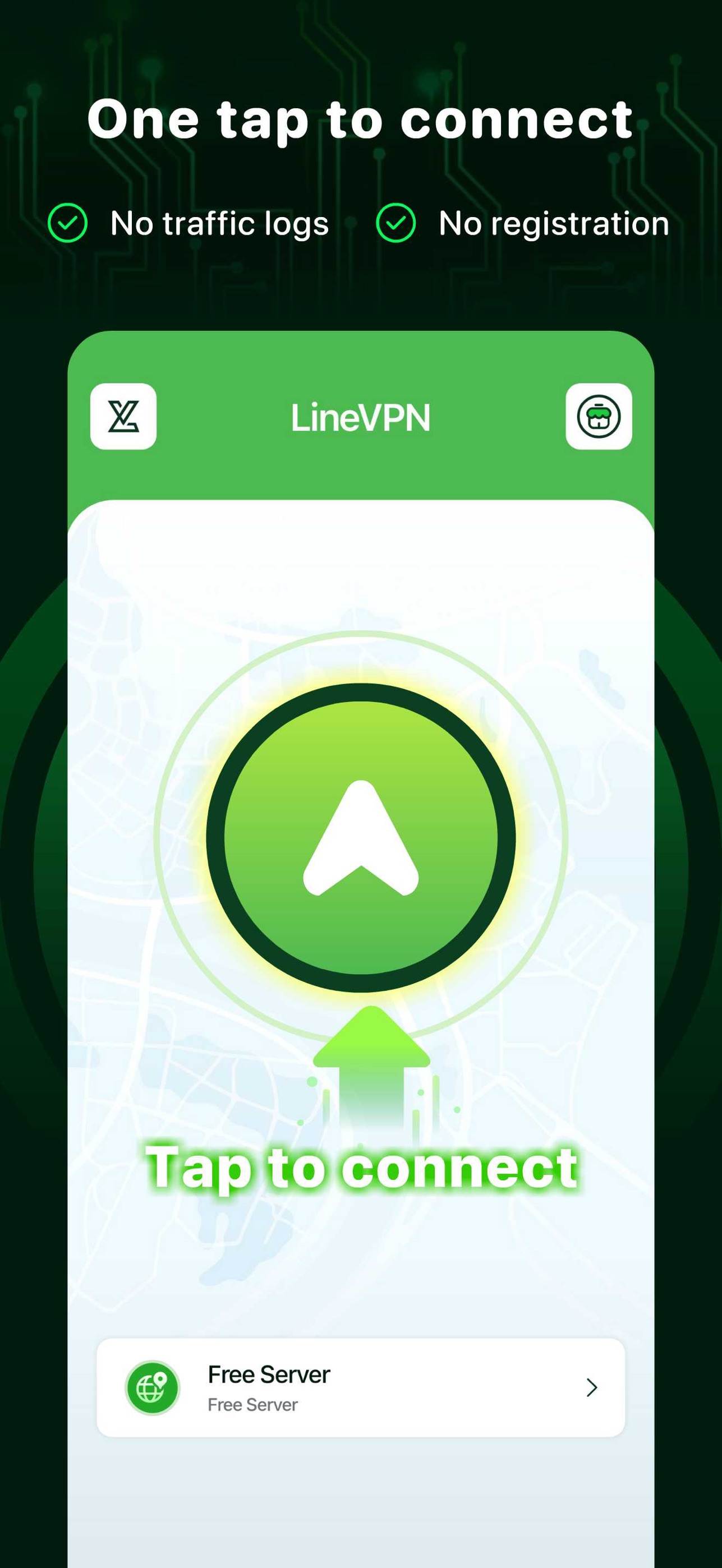 Screenshot 1 of LineVPN: Fast Unlimited VPN