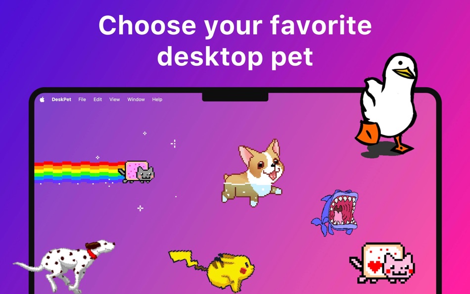 #3. DeskPet - Desktop Pet (macOS) By: 裕涛 兰