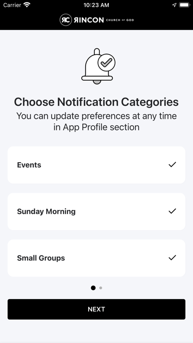 Rincon Church of God Screenshot