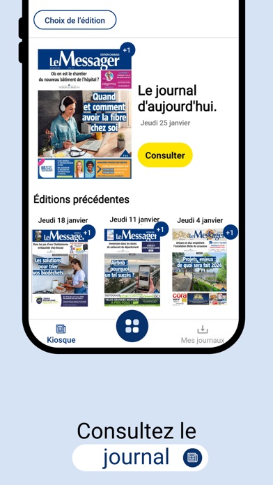 Le Messager - Actu et info Screenshot