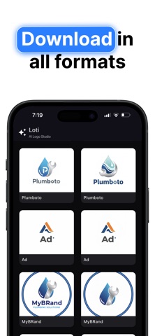 AI Logo Maker - Loti screenshot