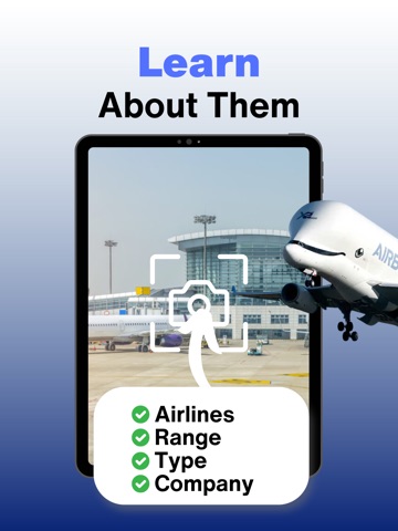PlaneSpot: Identify Any Plane iPad screenshot