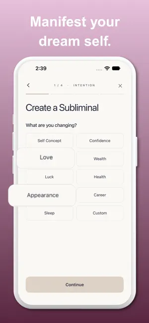 Sublime: Subliminals screenshot 3