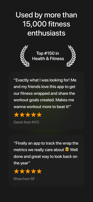 Fitness Wrapped Screenshot 9 of 9