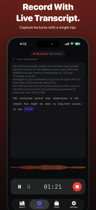 Lecture Studio- AI Study Notes Screenshot 1 of 8