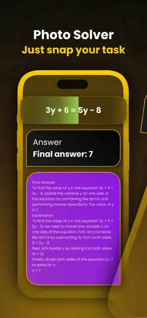 Ai Math Solver: Homework Help screenshot 1