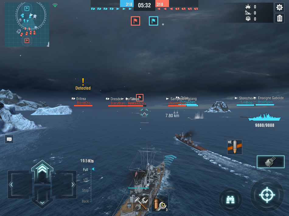 #2. World of Warships Blitz 3D War (iOS) 来自: WARGAMING Group Limited
