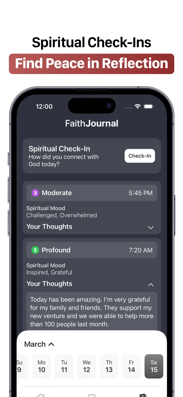 Screenshot #3 pour Daily Bible Verse & Journal