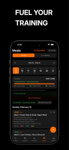 RAZE – Training & Nutrition screenshot