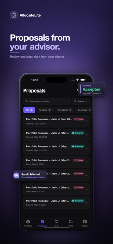 AllocateLite Client screenshot