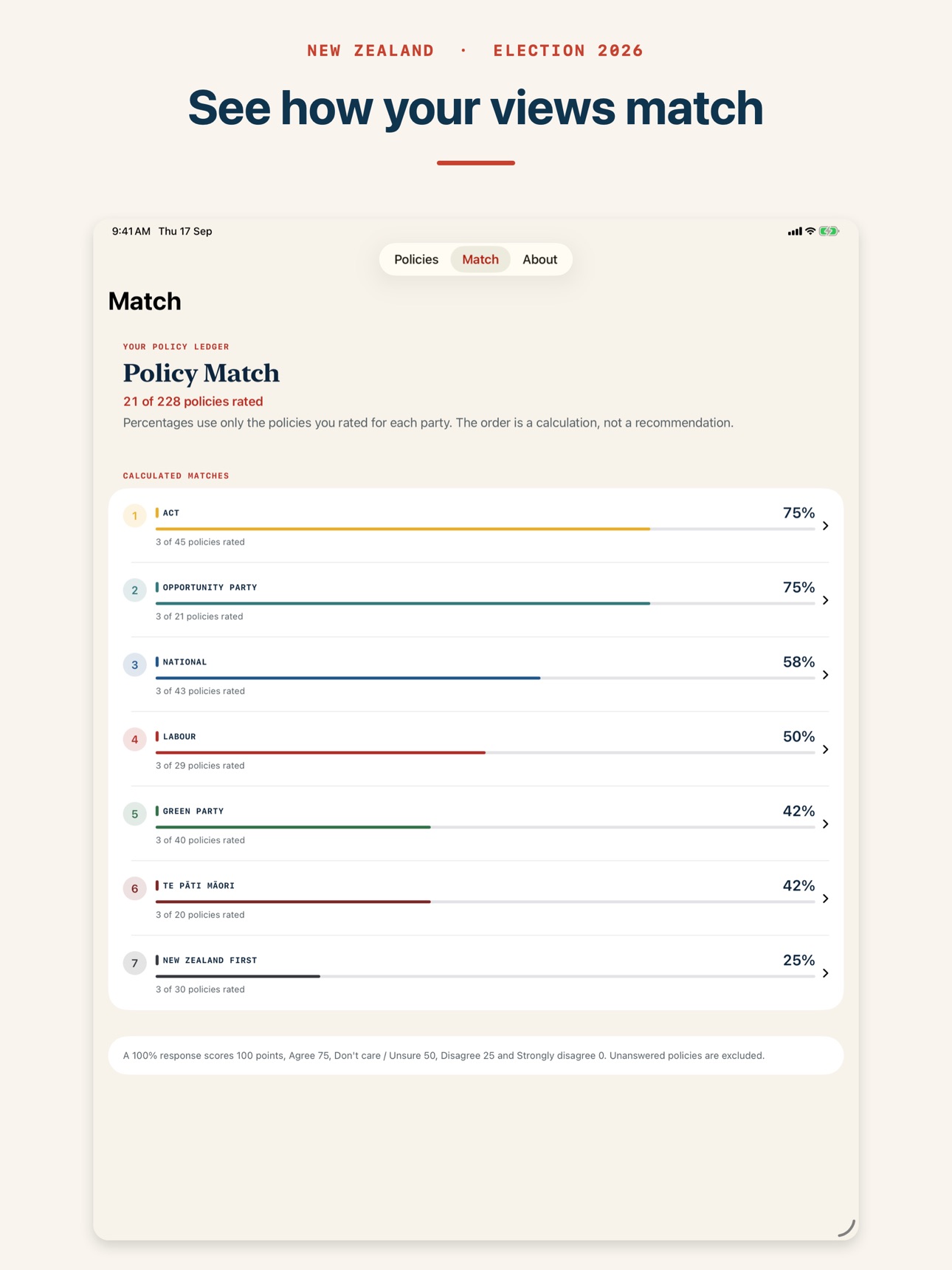 Screenshot 4 of Policy Match