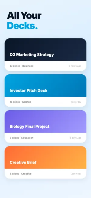 AI PPT Maker - Presentation+ screenshot 4