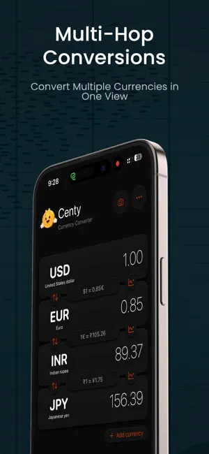 Currency Converter - Centy screenshot 2