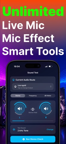 Microphone Live Amplifier App Screenshot 3 of 3