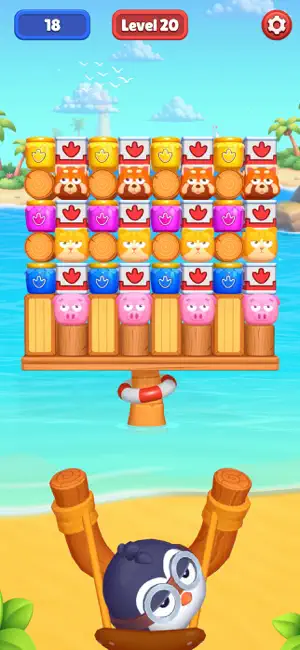 Bird Smash: Slingshot Puzzle screenshot 2