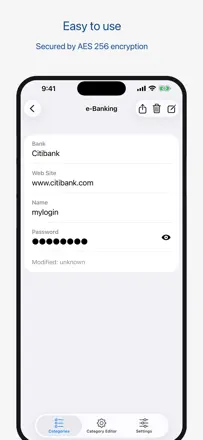 aWallet Password Manager: Screenshot 3 von 6