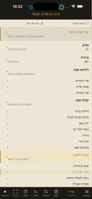 BTI Siddur screenshot 3