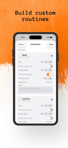 Torvo - Workout Tracker screenshot