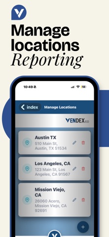 VENDEXED iPhone screenshot
