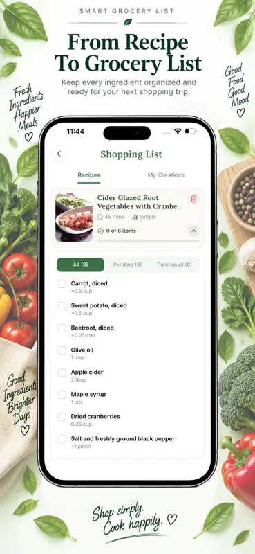 Vegetarian Meal Plan: Plateful screenshot 5 of 5