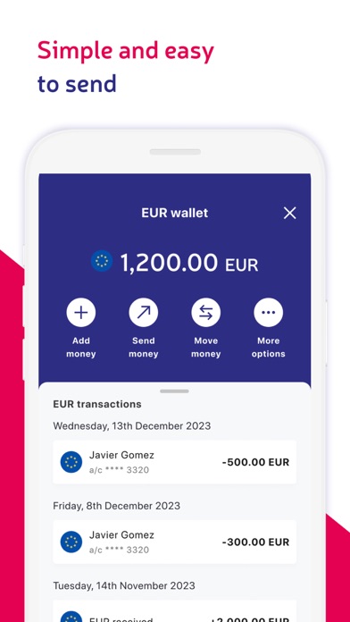 TorFX Money Transfer Screenshot