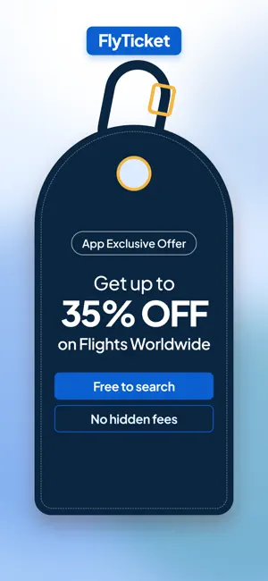 FlyTicket - AI Flight Booking screenshot 1