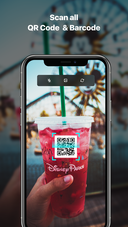 #2. QR Code Reader & Barcode Maker (iOS) Av: Donia aly hamed