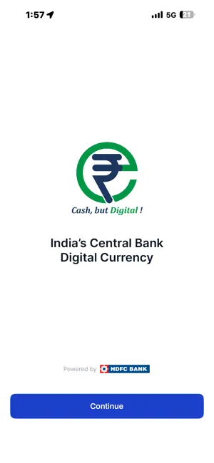 HDFC Bank Digital Rupee screenshot 1