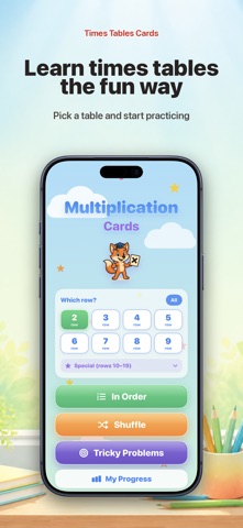 Times Table Cards: x9 Screenshot 1 of 10
