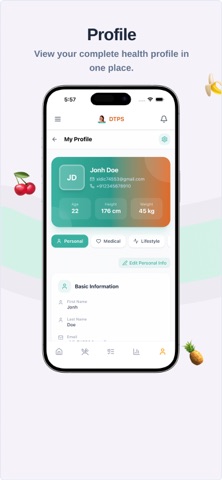 DTPS - Nutrition screenshot