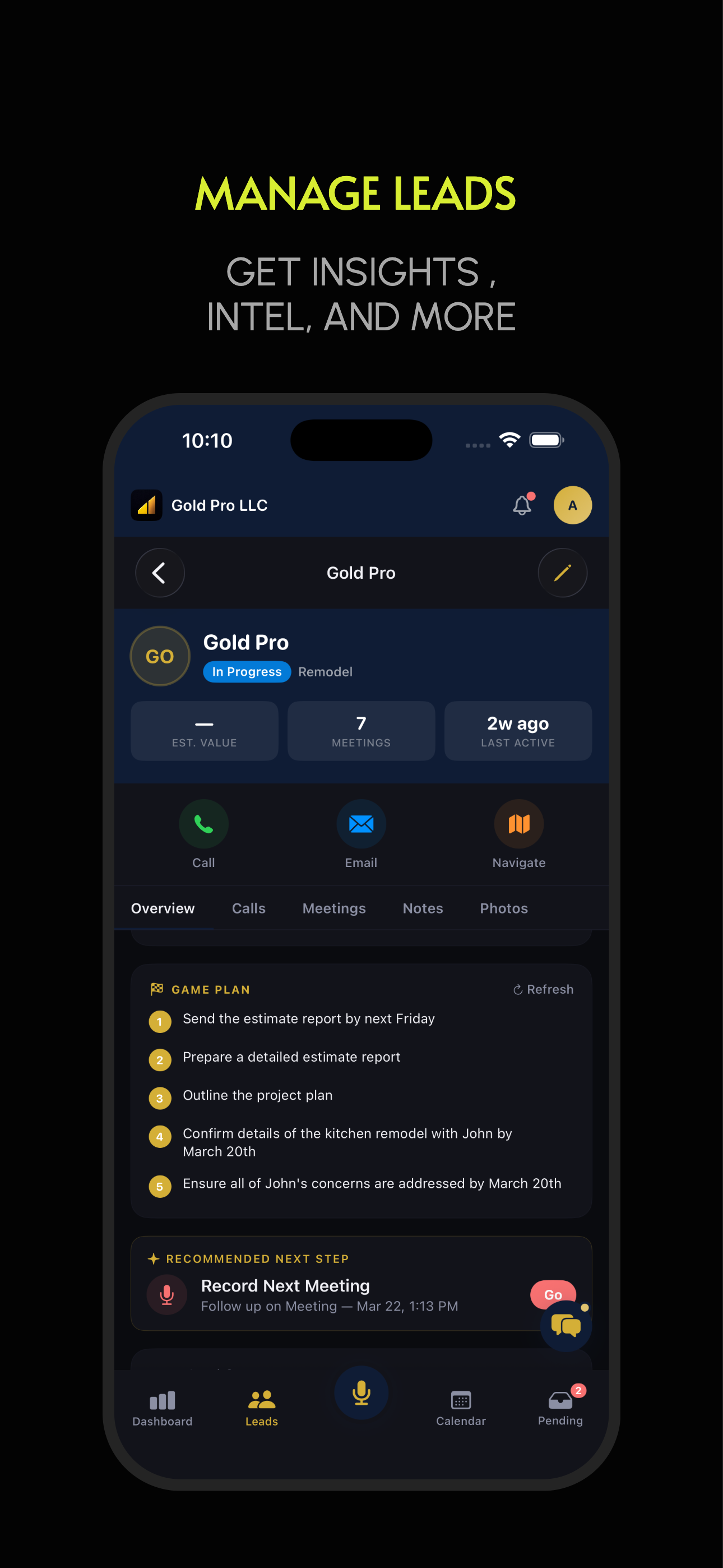 GoldPro App