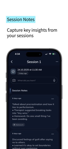 Therapy Journal: Psychotherapy screenshot