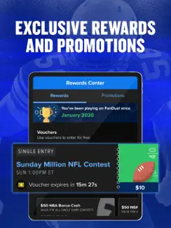 FanDuel Fantasy Sports iPad image 4