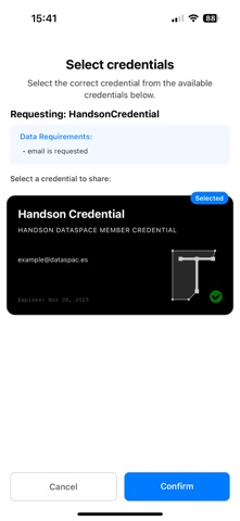 TSG Mobile Wallet Screenshot 2 of 5