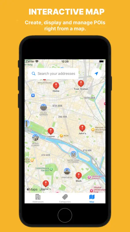Maps Address Book screenshot 5 of 6