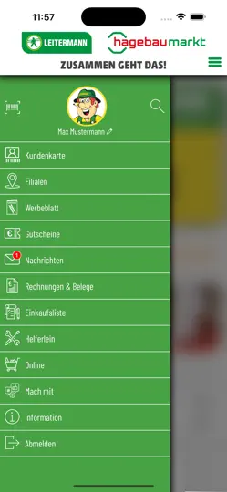 Screenshot von Leitermann auf dem iPhone 2