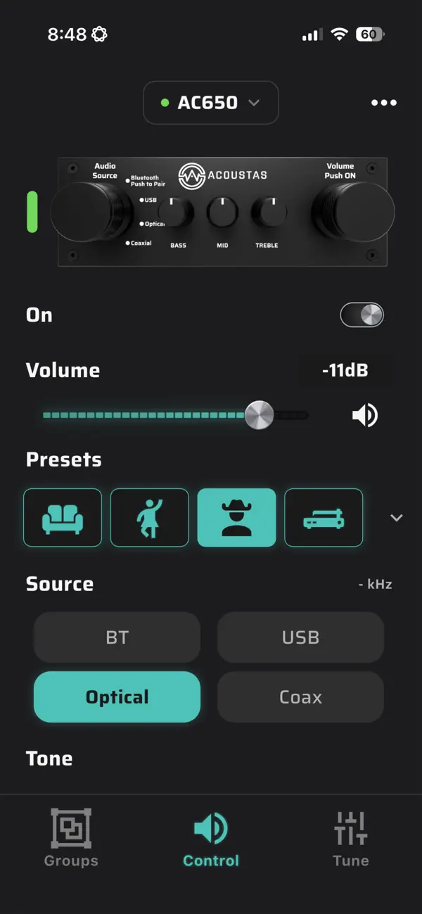 Screenshot #1 pour AirDSP by Acoustas