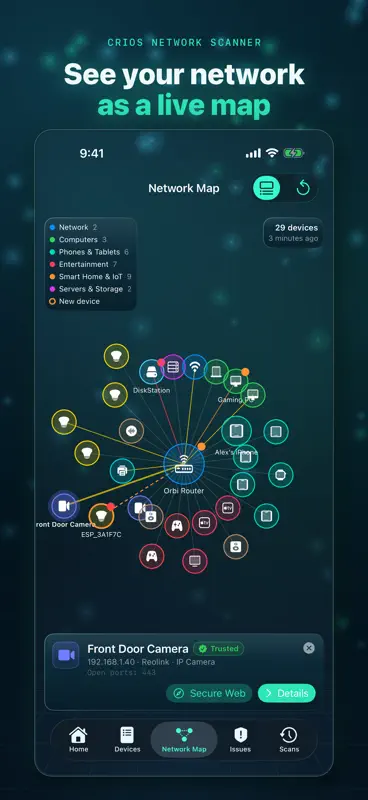 Crios: Network IP Port Scanner screenshot 2 of 10
