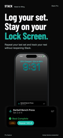Stack - Gym Tracker Screenshot 4 of 10